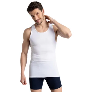 Pack 3 Débardeurs Homme Blanc Marlin