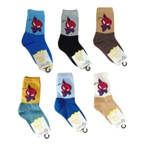 Pack 6 paires de chaussettes garçon hiver