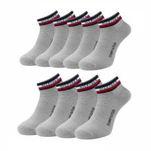 Pack Signature Tommy Hilfiger - 6 Paires - Gris Heritage